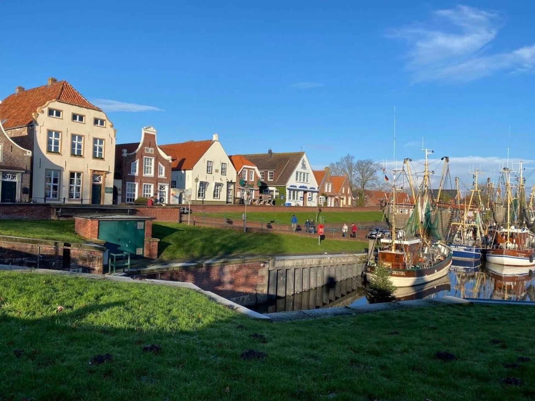 Ferienhaus Sandmann Greetsiel Krummhörn Buitenkant foto